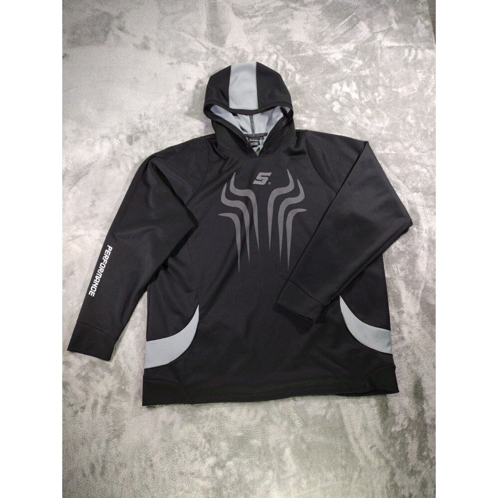 Snap On Tools Next Level Pullover Hoodie Sweater Mens XXL Black Polyester